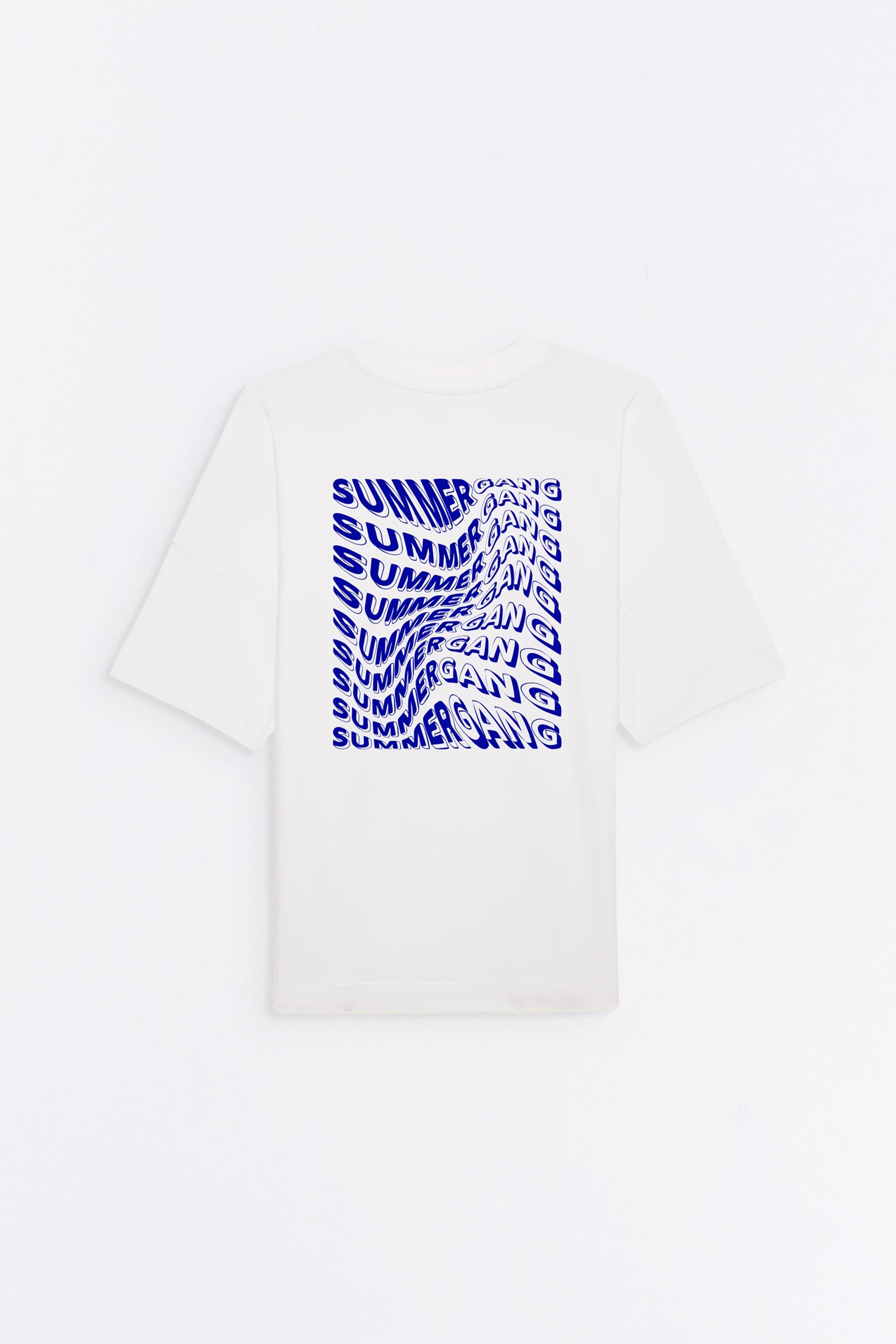 SUMMER GANG OVERSIZE T-SHIRT IN COTTON JERSEY