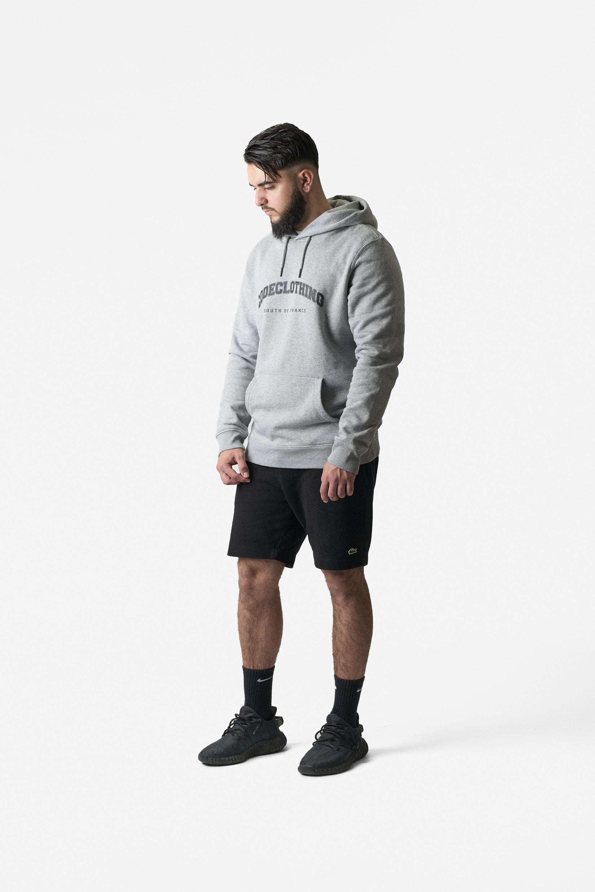 HOODIE OLD SCHOOL MOLLETON COTON