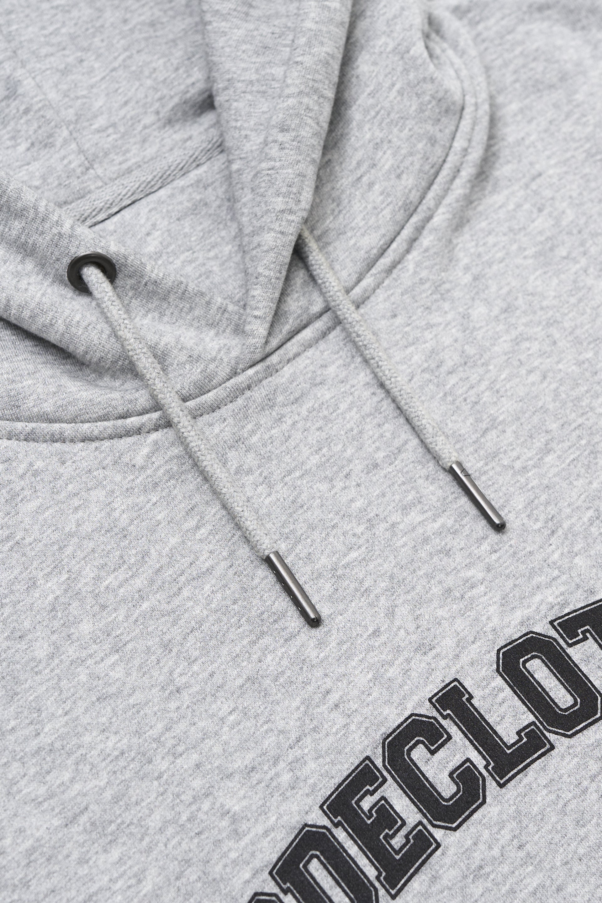 HOODIE OLD SCHOOL MOLLETON COTON