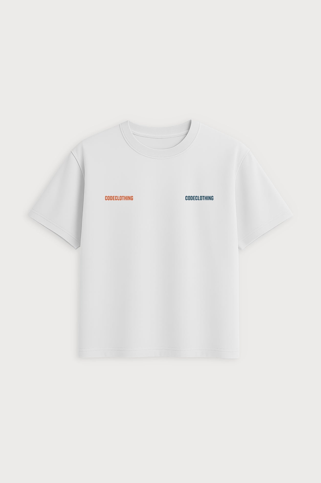 T-SHIRT FEU ET MER JERSEY COTON