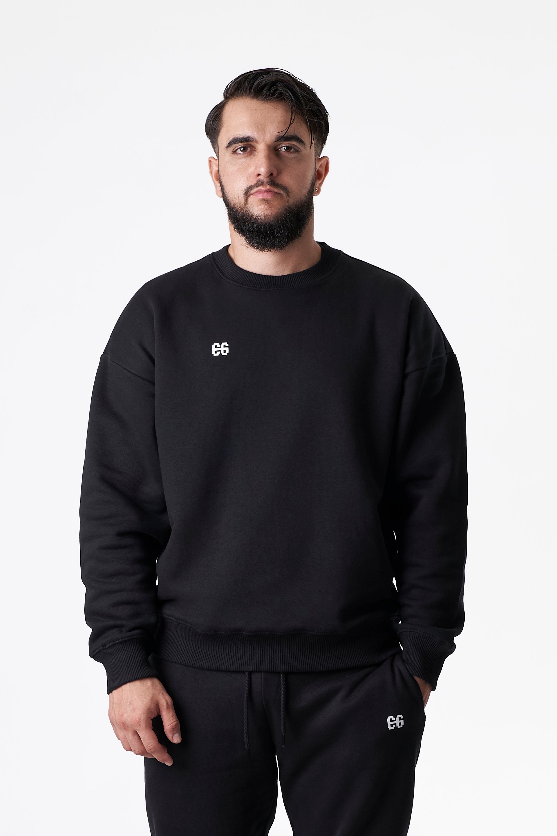 SWEAT OVERSIZE HERITAGE CG MOLLETON COTON