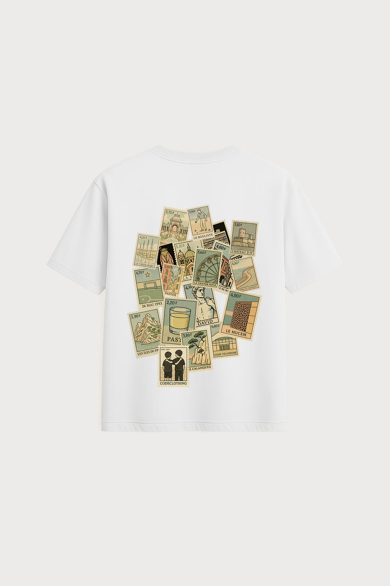 T-SHIRT LA CITÉ PHOCÉENNE JERSEY COTON
