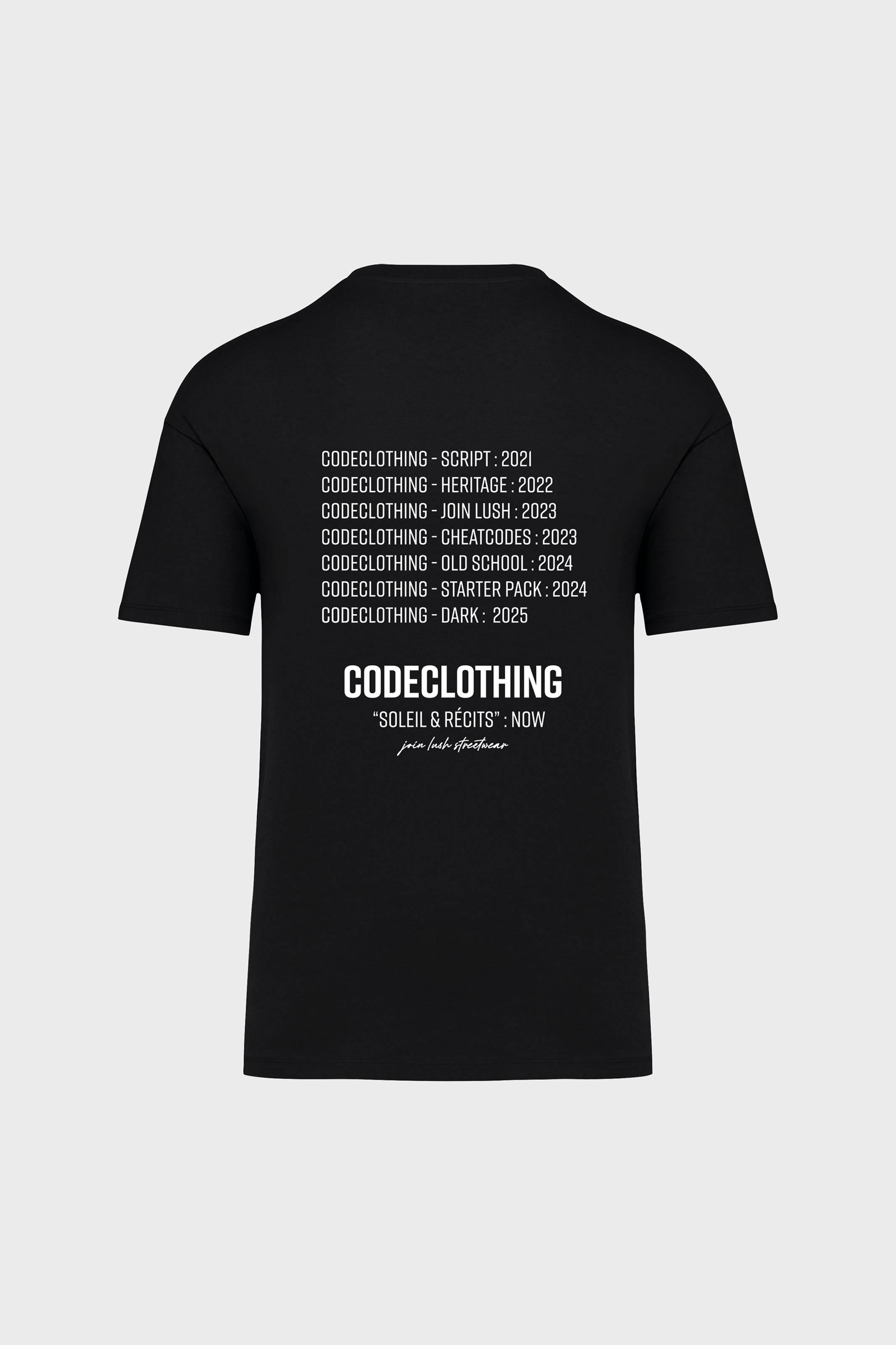 T-SHIRT OVERSIZE PROLOGUE JERSEY COTON