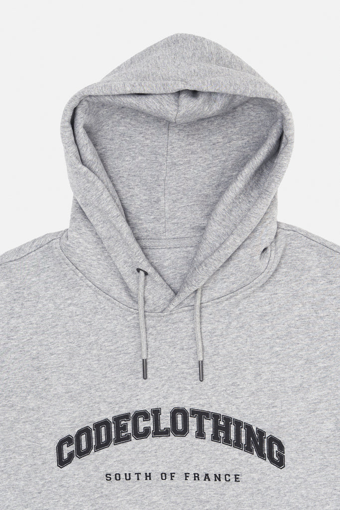 OLD SCHOOL HOODIE IN COTTON FLEECE