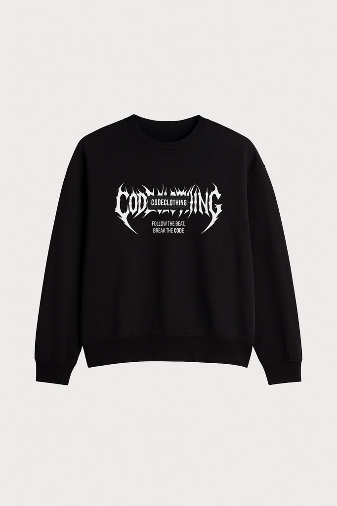 SWEAT « BREAK THE CODE » JERSEY COTON ÉDITION LIMITÉE